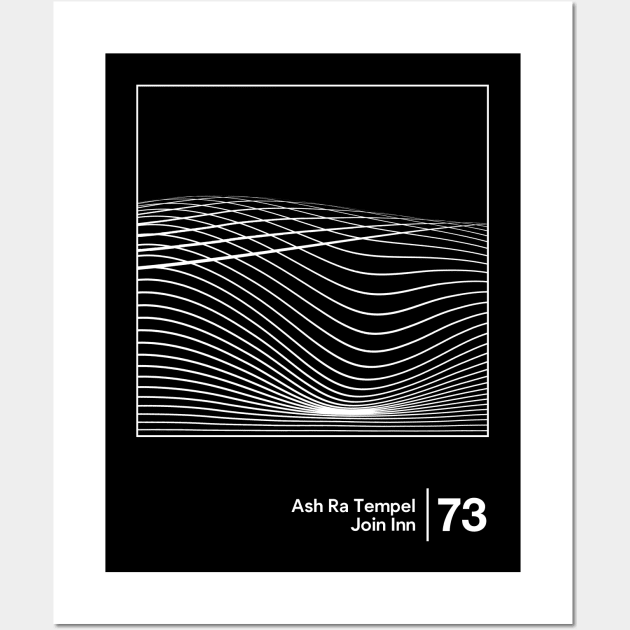 Ash Ra Tempel / Original Minimalist Graphic Design Wall Art by saudade